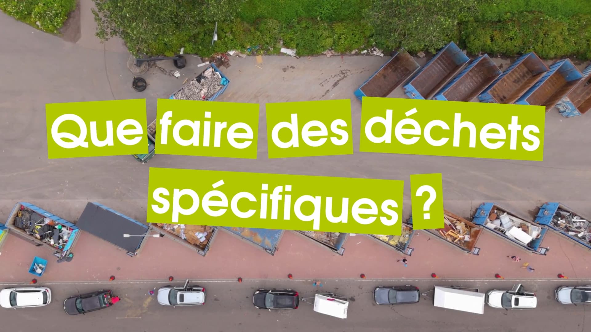 La gestion de mes déchets