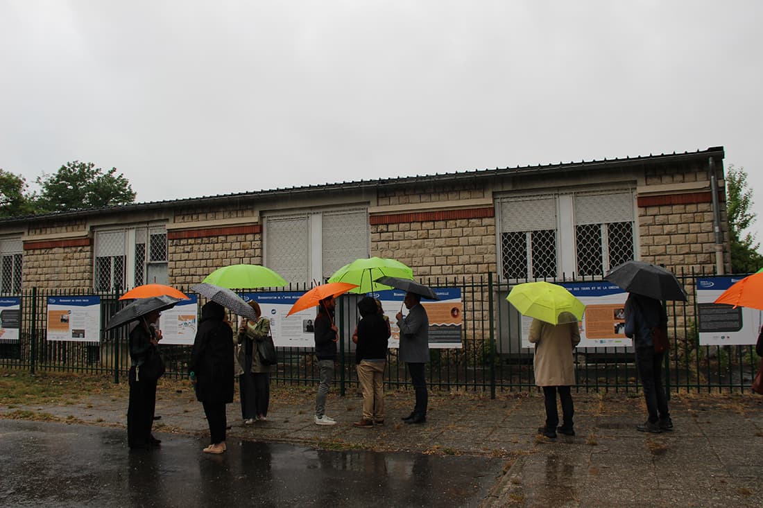 Inauguration de l’exposition « Regards croisés sur le renouveau du quartier Pommery »