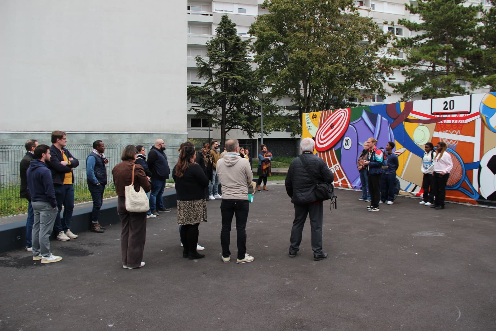 Inauguration du renouveau de la Place Maurice Utrillo