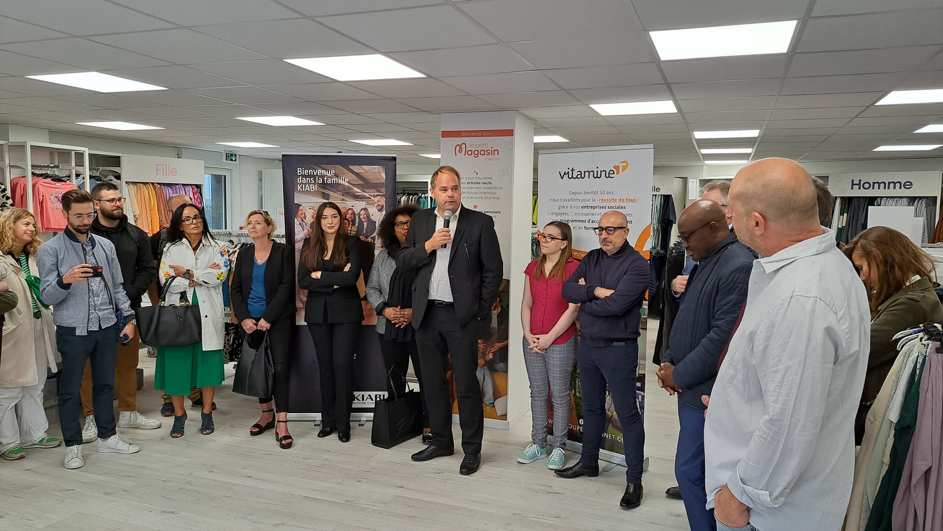 Inauguration du Petit Magasin