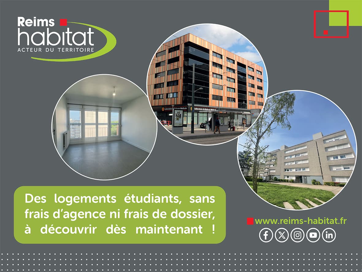 Découvrez notre offre de logements étudiants